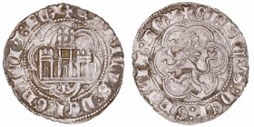 Corona Castellano Leonesa
Enrique III
Blanca. VE. Burgos. Con B bajo el castillo. 1.62g. AB.597. MBC.