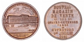 Medalla. AE. Monnaie de Paris. Noveau Magasin de Vente, París 1950. 27.00mm. MBC+.