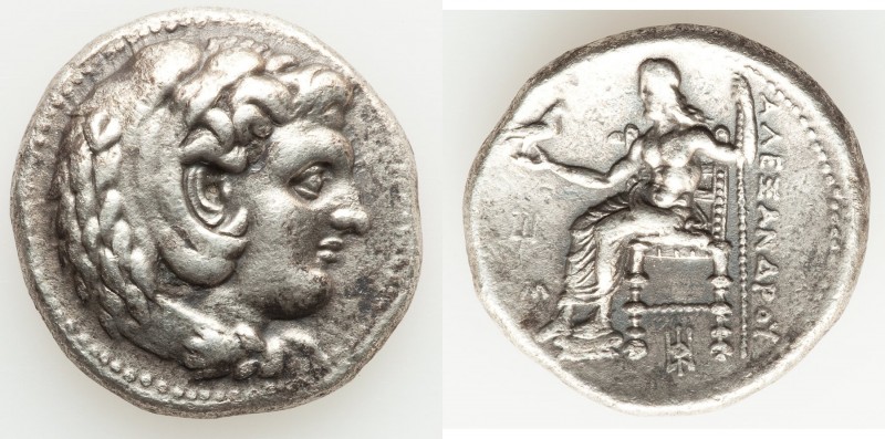 MACEDONIAN KINGDOM. Alexander III the Great (336-323 BC). AR tetradrachm (27mm, ...