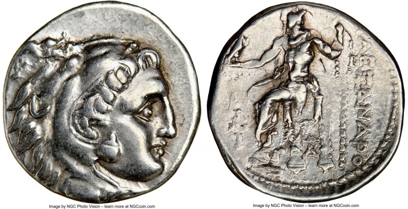 MACEDONIAN KINGDOM. Alexander III the Great (336-323 BC). AR drachm (18mm, 12h)....