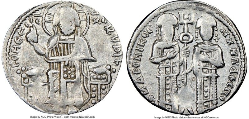 Andronicus II Palaeologus and Michael IX (AD 1294-1320). Anonymous Issue. AR bas...