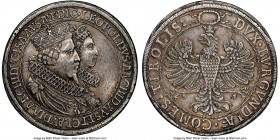 Archduke Leopold 2 Taler ND (1626) AU50 NGC, Hall mint, KM639, Dav-3331. 55.31gm. Commemorates the marriage of Leopold and Claudia. 

HID09801242017...