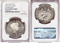 Exile Issue silver Proof Souvenir Peso 1965 PR67 Ultra Cameo NGC, KM-XM6. Lettered Edge variety. 

HID09801242017

© 2020 Heritage Auctions | All ...