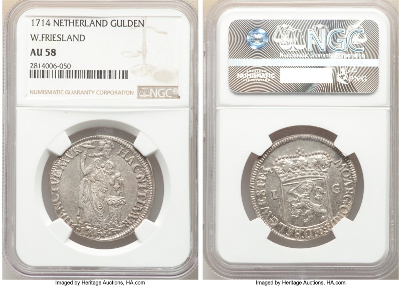 West Friesland. Provincial Gulden 1714 AU58 NGC, KM97.2.

HID09801242017

© ...