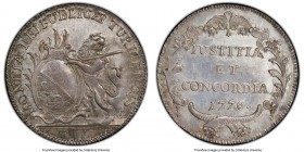 Zurich. Canton 1/2 Taler 1776 UNC Details (Tooled) PCGS, KM162, Hurliman-751. 

HID09801242017

© 2020 Heritage Auctions | All Rights Reserve