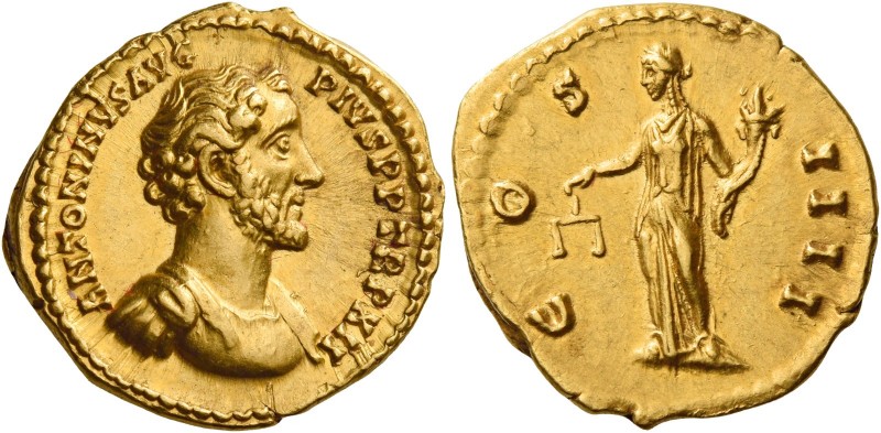 Antoninus Pius augustus, 138 – 161 
Aureus 148-149, AV 7.25 g. ANTONINVS AVG – ...