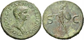 Britannicus, son of Claudius 
Sestertius, Thracian mint circa 50-54, Æ 27.43 g. TI CLAVDIVS CAESAR AVG F BRITANNICVS Bare-headed and draped bust r. R...