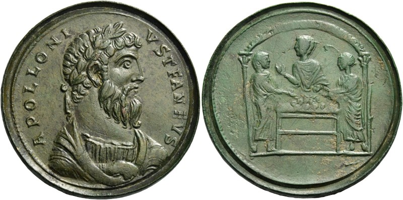 Valentinian I, 364 – 375 
Contorniate circa 364-375, Æ 26.28 g. APOLLONI – VS T...