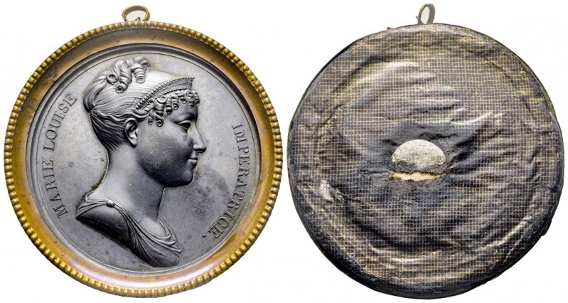 Marie Louise Impératrice, Paris, 1810, Plomb 107.4 g. 77.3 mm par Andrieu
Ref : ...