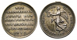 Prise de Grossbeeren, 1813, AG 1.28 g. 15.5 mm par Loos
Ref : Bramsen 1239, Julius 2646, Sommer A 165 8
Superbe