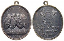 Souvenir des campagnes militaires de 1813, Berlin, AE 6.70 g. 
Ref : Bramsen 1298, Julius 2743, Sommer A 157, Diakov 370.1
Superbe
