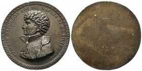 Médaille uniface, Hommage à Murat, Paris, 1808, Étain 35.07 g. 42.4 mm
Ref : Bramsen 728, Julius 1902, Essling 2866, TNE 25.12, Turricchia 647
Superbe...