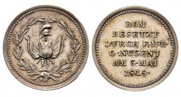 Nugent Occupation de Rome, Berlin, 1815, AG 2.09 g. 18.7 mm
Ref : Bramsen 1612, Julius 3301, Essling 1659, D'Auria 104, Siciliano 45, Turricchia 986
F...