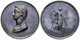 Mort de l'impératrice Marie-Louise d'Autriche-Este à Vérone, Milan, Cuivre 36.33 g. 29.48 g. 43 mm par Manfredini 
Ref : Martini 1908, Comandini I, p....