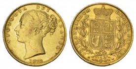 AUSTRALIEN. Victoria, 1837-1901. Sovereign 1872 M, Melbourne. Young head. 7.97 g. Seaby 3854. Fr. 12. sehr schön bis vorzüglich