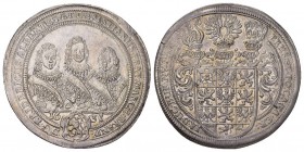 BRANDENBURG-ANSBACH, MARKGRAFSCHAFT Friedrich, Albert und Christian, 1625-1634. Reichstaler 1631, Nürnberg. Dav. 6238.vorzüglich +