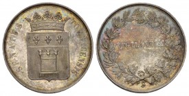 Frankreich O.J Jeton Senatus Tornagensis Medaille in Silber 32mm 14g selten 
unzirkuliert