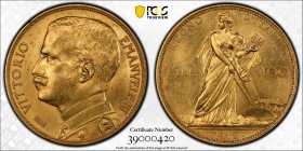 ITALY KÖNIGREICH ITALIEN Victor Emanuel III., 1900-1946. 100 Lire 1912 R, Rom. 29,03 g Feingold. Fb. 26, Pagani 641, Schl. 88. GOLD. Selten in dieser ...