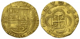Spanien Philippe III 1598-1621 4 Escudos in Gold 13.4g sehr seltenes Exemplar in vorzüglicher Qualität