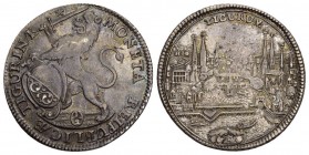 Zürich Stadt 1753 1/2 Taler in Silber Stadtansicht HMZ 2-1165ww sehr schön bis vorzüglich