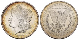 USA 1878 1 Morgan Dollar in Silber 26.9g seltene Erhaltung fast unzirkuliert