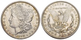 USA 1898 1 Morgan Dollar in Silber 26.9g seltene Erhaltung vorzüglich +