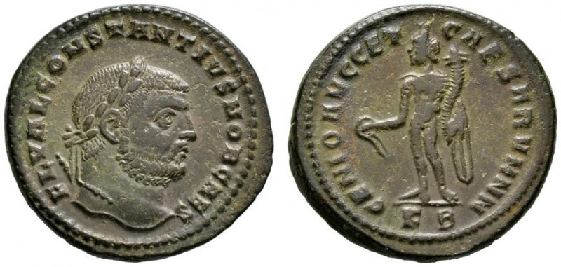 Kaiserzeit
Constantius I. Caesar 293-305
Folles 295/296 -Cyzikus-. FL VAL CONS...