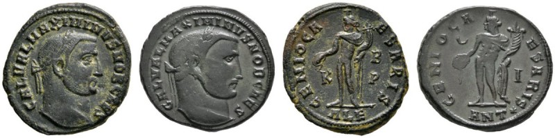 Kaiserzeit
Maximinus II. Daia 305-309-313
Lot (2 Stücke): Folles (als Caesar) ...