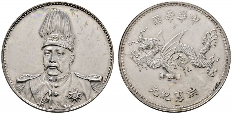 China-Republik
1. Republik 1912-1949
Dollar o.J. (1916). Auf den Beginn der Hu...