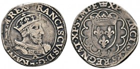 Frankreich-Königreich
Francois I. 1515-1547
Teston o.J. -Paris-. 23e Type. Gekröntes Brustbild im Harnisch nach rechts / Gekrönter Wappenschild im Z...