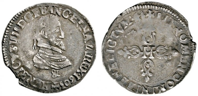 Frankreich-Königreich
Henri IV. 1589-1610
Quart de franc 1603 -Aix-en-Provence...