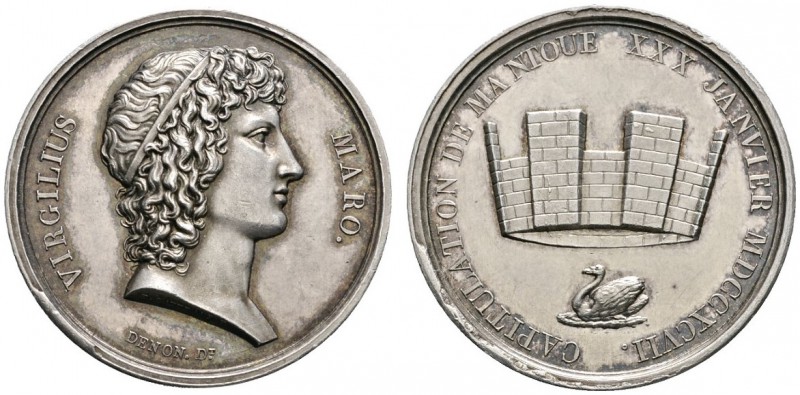 Frankreich-Königreich
Erste Republik 1792-1799
Silbermedaille 1797 von E. Gatt...