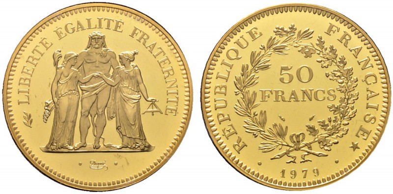 Frankreich-Königreich
5. Republik seit 1958
50 Francs - Dickabschlag (PIEDFORT...