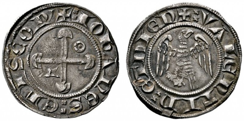 Frankreich-Valence & Die, Bistum
Jean II. Jofevry 1352-1354
Gros d'argent o.J....