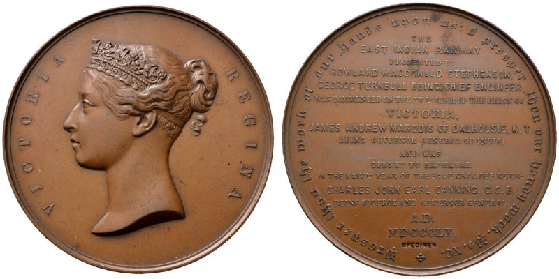 Indien-Britisch Indien und East India Company
Victoria 1837-1901
Bronzemedaill...