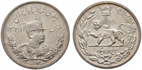 Iran-Pahlavi-Dynastie
Reza Shah AH 1344-1360/ AD 1925-1941
5.000 Dinars SH 1306 (1927).
gutes vorzüglich