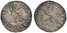 Schweiz-Haldenstein
Thomas I. von Schauenstein 1609-1628
Halbdicken zu 12 Kipperkreuzer o.J. Mit Hüftbild. DT 1573a, HMZ 2-523a.
selten, schön-sehr...