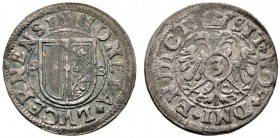 Schweiz-Luzern
Groschen 1598. Spanisches Wappen zwischen der abgekürzten, geteilten Jahreszahl. HMZ 2-621n, Wiel. 90 var.
sehr selten, feine Patina,...