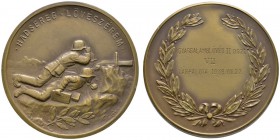 Ungarn
Reichsverweser Miklós Horthy 1920-1944
Bronzene Prämienmedaille (1938) von Pincés, für schweres Maschinengewehrschießen. Zwei Soldaten mit St...
