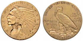 USA
5 Dollars 1915. Indian Head. KM 129, Fr. 148. 8,35 g
sehr schön