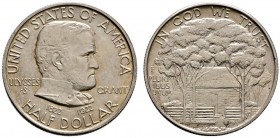USA
Gedenk-1/2 Dollar 1922. Grant Memorial. KM 151.1.
vorzüglich-prägefrisch