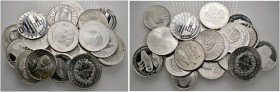 Zentralamerikanische Republik
Ca. 25 Stücke: Moderne Silbermünzen von BULGARIEN, FRANKREICH, LUXEMBURG, NEUSEELAND, NIEDERLANDE, NIEDERLÄNDISCHE ANTI...