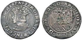 Ferdinand I. 1521-1564
Pfundner 1527 -Wien-. Markl 82, Schulten 4109.
dunkle Patina, minimale Kratzer und Auflagen, sehr schön