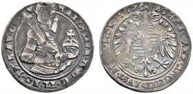 Maximilian II. 1564-1576
10 Kreuzer 1567 -Kuttenberg-. Dietiker 200, Halacka 192, Slg. Dietiker -.
selten, feine Patina, gutes sehr schön