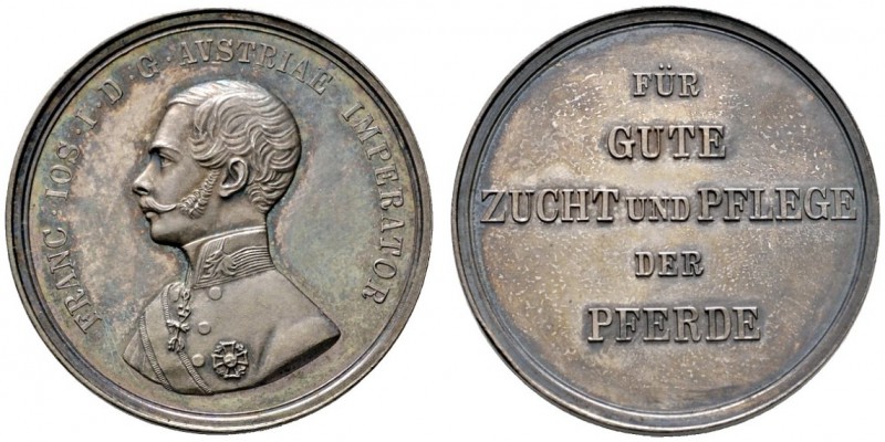 Haus Österreich
Franz Josef I., Kaiser von Österreich 1848-1916
Silberne Prämi...