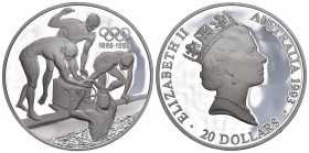 Australien 1993 20 Dollar Silber 33.62g selten KM 219 Proof