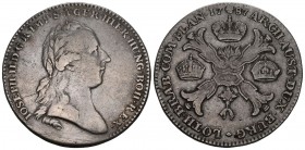 Austria 1787 Kronentaler Silber 29.1g KM 32 sehr schön