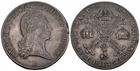 Austria Netherlands 1796 Kronentaler Silber 29.4g selten sehr schön