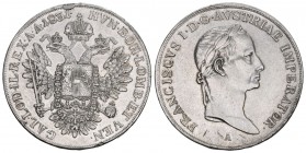 Ausrtia 1831 1/2 Taler Silber 14.1g KM 2155 minimaler Randschlag vorzüglich
