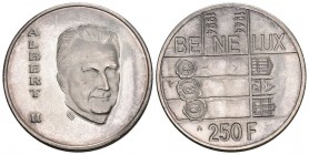 Belgien 1944 250 Francs Silber 18.75g KM 195 bis unz